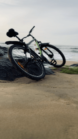 Beach and cycles